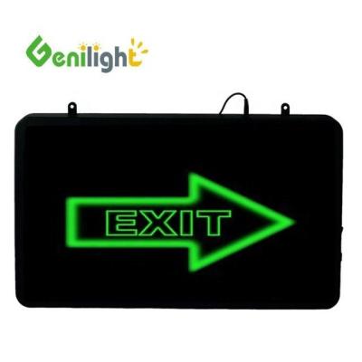 중국 Genilight 22*13인치 아크릴 LED 네온 출구 광고 표지판 판매용