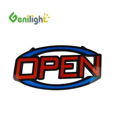 China Powerful LED Neon Open Sign with CE ROHS Certification and Acrylic Front Board for sale