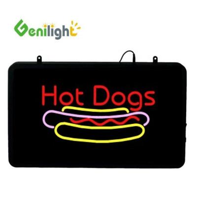 China GLT-LSN5633-132 22*13inch LED Neon Open Sign for  Animated Motion Display Board for sale