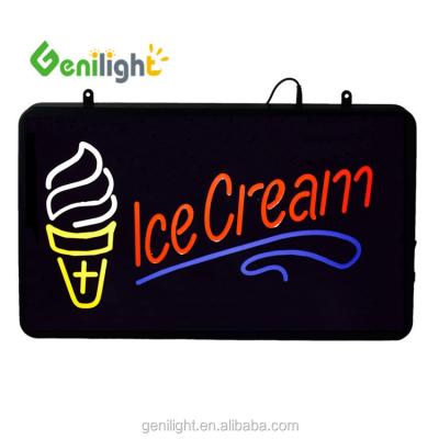 China angepasste High Visibility LED Eiscreme Schild mit Lampe Lichtquelle zu verkaufen