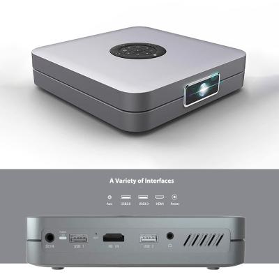 China Pico New Smart Android DLP 4K Projector High Brightness 350ANSI Lumens K1 Mini Portable Size Smart Home Theater Wifi Projector for sale