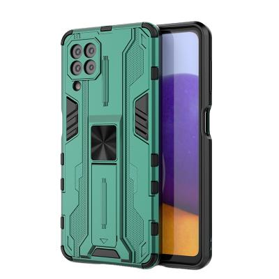 China Anti-fall fashion shockproof mobile phone cover smart cell phone case with kickstand for Samsung Galaxy A22 4G for sale