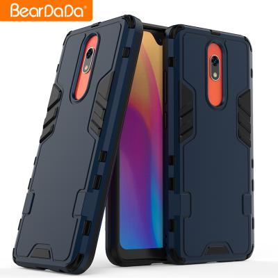 China Anti-drop shockproof 2 in 1 hybrid tpu PC cell phone case for Xiaomi Redmi 7A 8A K20 mobile back cover support wireless charging for sale