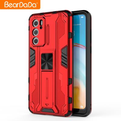 China hot sale Anti-fall 2021 Best Quality Armor Kickstand Magnetic Phone Case For Huawei P40 Back Covers for sale