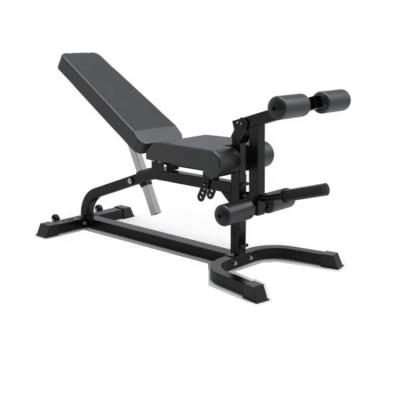 China Multi Functional Adjustable Gym Fitness Bodybuilding Weight Bench Training Home Workout Press Bench With Leg Extension Leg Curls for sale