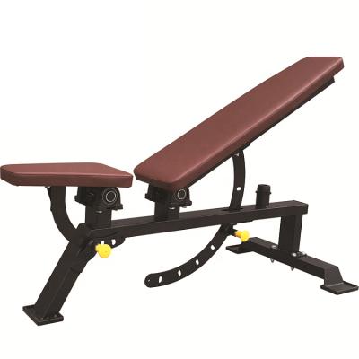 China Indoor Home Multi Functional Exercise Fitness Equipment Weightlifting Bench Low Price Gym Adjustable Weight Bench for sale