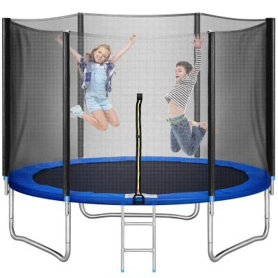 China With Manufacturer Child Trampolines For Protective Net Adults With Enclosures Around Outdoor 10Ft Trampoline With Safety Net for sale