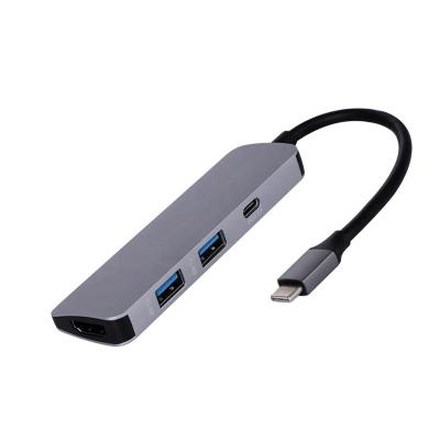 China Computer Factory Price USB Type C Mobile Devices .desk Hub Dock For MacBook Pro Air Adapter USB 3.0 2.0 Card Reader Laptop Docking Station USB Hub for sale