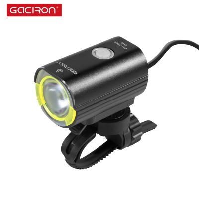 China Alumunium Alloy Gaciron New Arrival 1000Lumens V11 Bike Light Led Bicycle Head Light Power Bank Rechargeable Bicycle Light for sale