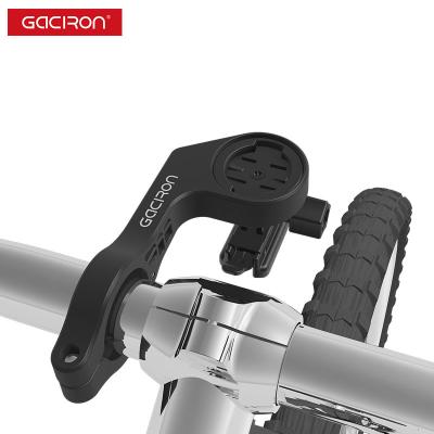 China Gaciron Plastic Adjustable Angle Bicycle Computer Camera Mount Bike Handlebar Extension Mount MTB Road Bike Computer Mount for sale