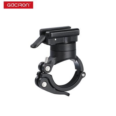 China Gaciron Quick Release 360 ​​Degree Quick Release Bicycle Handlebar Aluminum Mount Adjustable Light Bracket for sale