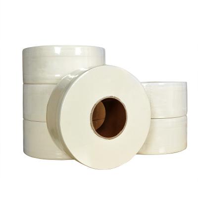 China Toilet Rolls Facial Tissue Raw Material 17gsm Tissue Paper Jumbo Roll High Quality Toilet Paper for sale