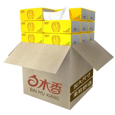 China Wholesale Restaurant Tissue Can Be Customized Logo Printing Soft Packet Facial Tissue for sale