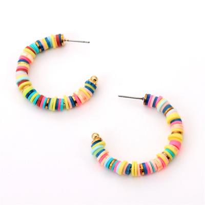 China Vintage 2021 New Fashion Colorful Earrings Women Fashion Bohemian Earrings for sale