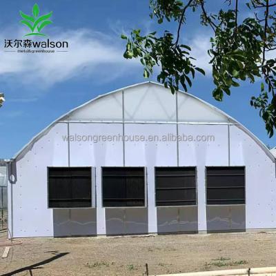 China Herbs Blackout Shade System Light Deprivation Greenhouse for sale