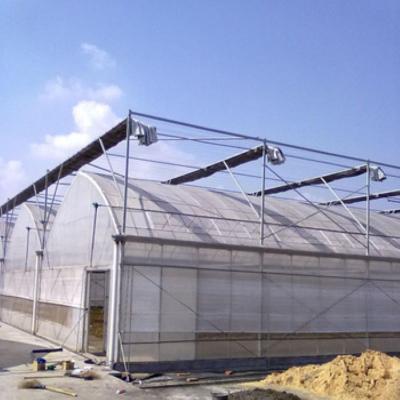 China PE Garden Planted Multi-Span Polycarbonate Greenhouse for sale