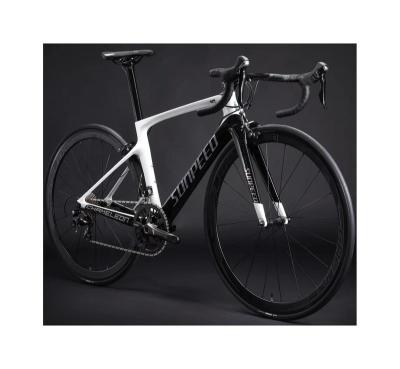 China Tour Road Bikes 700C SUNPEED CHAMELEON 105 R7000 Groupset Carbon Road Bike With 22 Speeds for sale