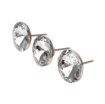 Китай Viable Factory Supply Direct Crystal Buttons Clear Diamond Buttons Tips For Sewing Sofa Decor продается