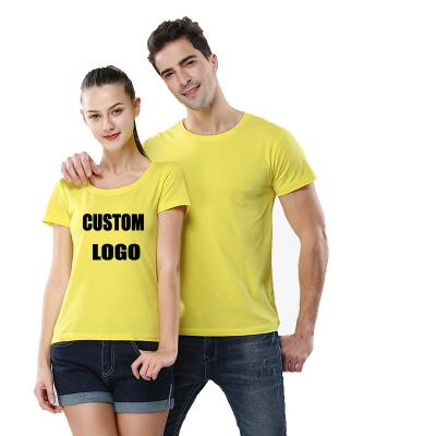 China Anti-wrinkle Factory Price Custom Logo Printing High Quality Cotton T-shirt Printed 100% T-shirt for sale