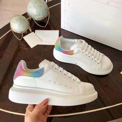 China Fashion Trend Spring Designer MC White Shoes Unisex Platform Sneakers Women Tenis Feminino Queen Oversized Casual Sneakers for sale