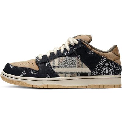 China TRAVIS Shoes Woman Dunks Skateboarding Designer Low Top Mens Paisley Sneakers Sb CUSHIONING New Shoes Platform Athletic Shoes for sale