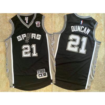 China New Cheap Wholesale Breathable USA Basketball Teams San Antonio 2 Kawhi Leonard 9 Tony Parker 21 Tim Duncan Sports Jerseys for sale