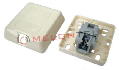 China Telephone Keystone Jack Module 2 Contact RJ11 Toolless With Gel For Wall Mount Socket for sale