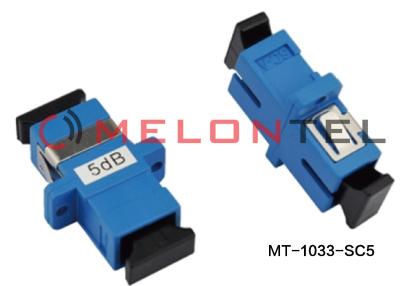 China Simple Structure Fiber Optic Connector / Optical Fiber Attenuator 1310nm 1550nm Wavelength for sale