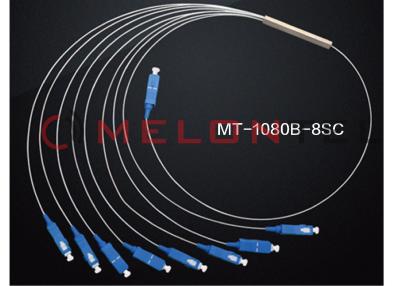 China Low Insertion Fiber Optic Cable Splitter Steel Pipe Type For Cable Television for sale