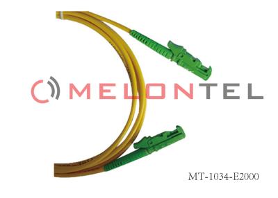 China E2000 To E2000 Single Mode Fiber Patch Cables For High Speed Enterprise Servers for sale