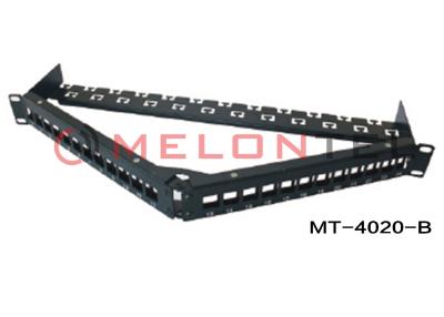 China Unloaded Rotatable 24 Port Patch Panel for sale