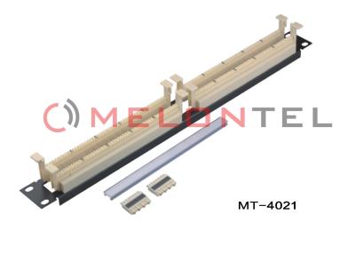 China Network Black Voice Patch Panel 110 IDC Intermediate Distribution Frame for sale