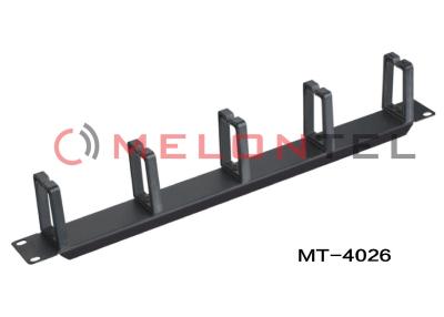 China High Density Rack Network Cable Management 1U Height , Cable Storage Rack Type for sale