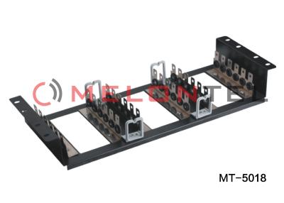 China SPCC Cold Rolled Steel Krone Mounting Frame , 180 Pair Rack Mount Frame for sale