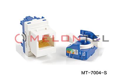 China RJ45 UTP Rotate Surface Mount Outlets Cat6 Toolless Keystone Jack Module For Faceplate for sale