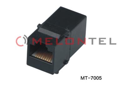 China RJ45 Couplers Surface Mount Outlets Female To Female Straight Unshielded In-Line Cat 6 Ethernet Module for sale