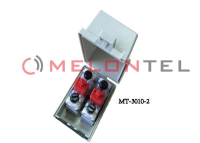 China Telephone Drop Wire Connector Distribution Box 2 Pair With Easily Removable for sale