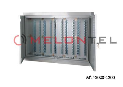 China Outdoor Network Distribution Box 1200 Pair For LSA 10 Pair Back Mount Modules for sale