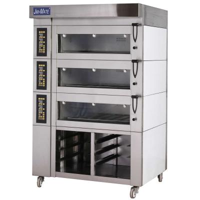 China European Wholesale Commercial Supply Equipment Bakery Chef Electric Baking Oven with Shelf for Bread and Cake Pizza Oven for sale