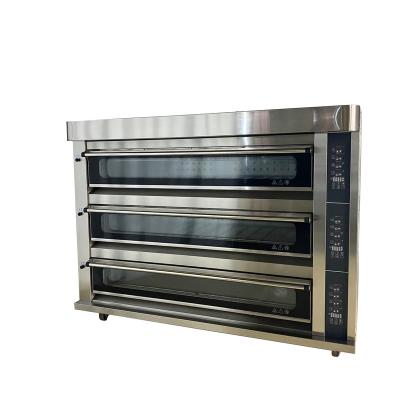 China Wholesale Hot Sale Bread Machine Commercial Supplying Luxury Gas Oven With Stone And Steam for sale