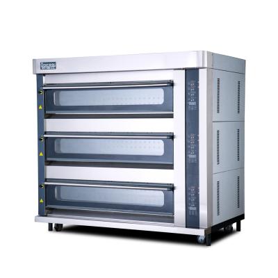 China Automatic factory direct bread bakery equipment home bread newcomer gas oven for sale