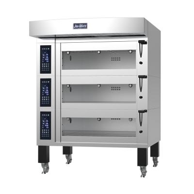 China Touch Screen Automatic Control LCD Display European Supply Smart Vendor Industrial Ovens For Baking Cupcakes for sale