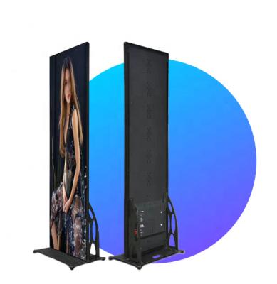 China LINSN LED P1.86 P2 P2.5 P3.076 Digital Signage Wifi 4G USB LED Wall Panel LED Display Poster Screen Indoor Indoor Window Banners for sale