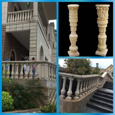 China Eco-friendly Cast Stone Precast Railings For Sale for sale