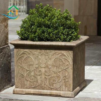 China Large Eco - Friendly Concrete Plant Durable Pots for sale