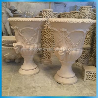 China Eco-friendly Stone Fiber Garden Planter for sale