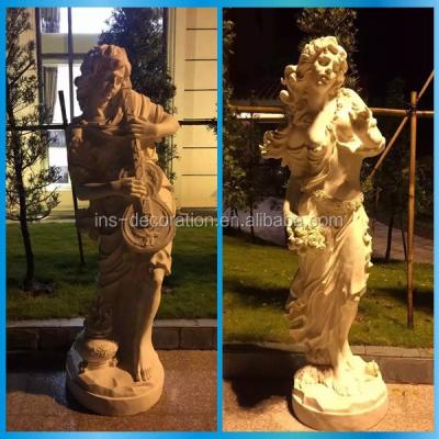 China Eco-Friendly Cast Stone Four Seasons Statues for sale