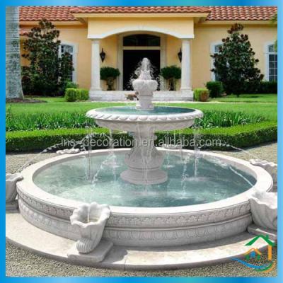 China Eco - Friendly Sandstone Fountain Garden Classic for sale