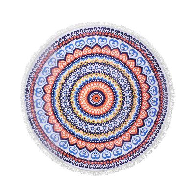 China QUICK DRY small order can accept for Zhejiang microfiber beach blanket mandala striped royal micro plush blanket for sale