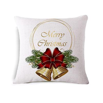 China Wholesale Anti-Decubitus Cozy Soft Christmas Cushion Decorative Customized Printed Canvas Cover For Sofa Bed for sale